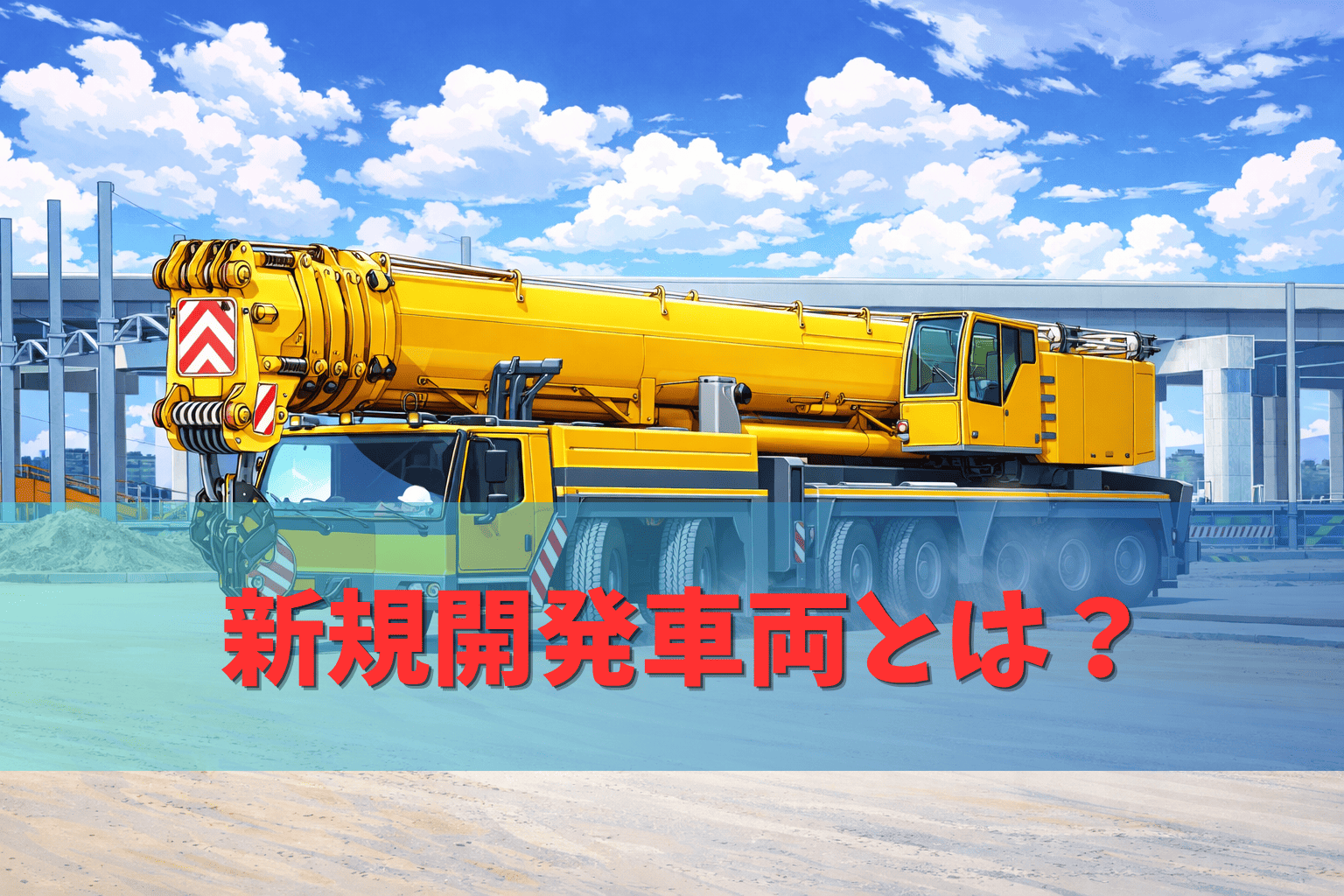 新規開発車両とは？適合証明書との関係も解説します