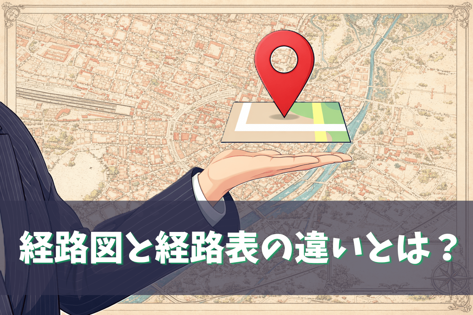 通行経路図と経路表の違いとは？特殊車両通行許可で必要な資料を解説